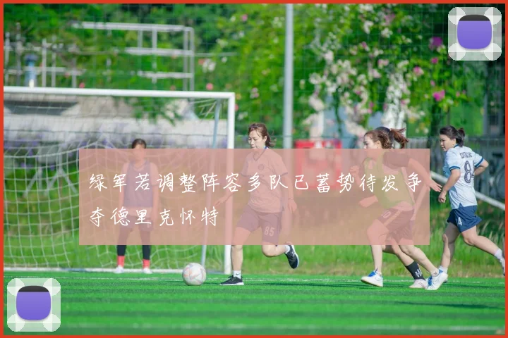 绿军若调整阵容多队已蓄势待发争夺德里克怀特